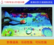 高清投影沙灘捕魚(yú)游戲