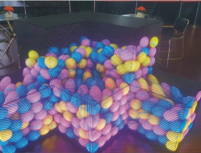 立方體LED顯示屏 魔方LED顯示屏 六面體LED顯示屏